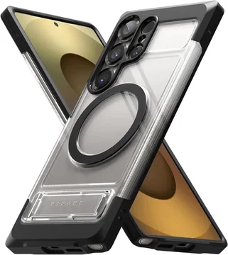 Ringke UX Magnetic Samsung Galaxy S25 Ultra Hoesje MagSafe Transparant