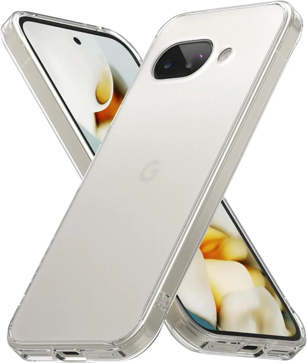 Ringke Fusion Google Pixel 9a Hoesje Back Cover Matte Transparant afbeelding 1