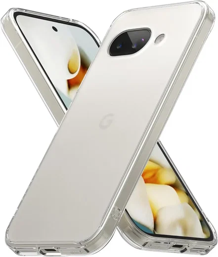 Ringke Fusion Google Pixel 9a Hoesje Back Cover Matte Transparant afbeelding 1