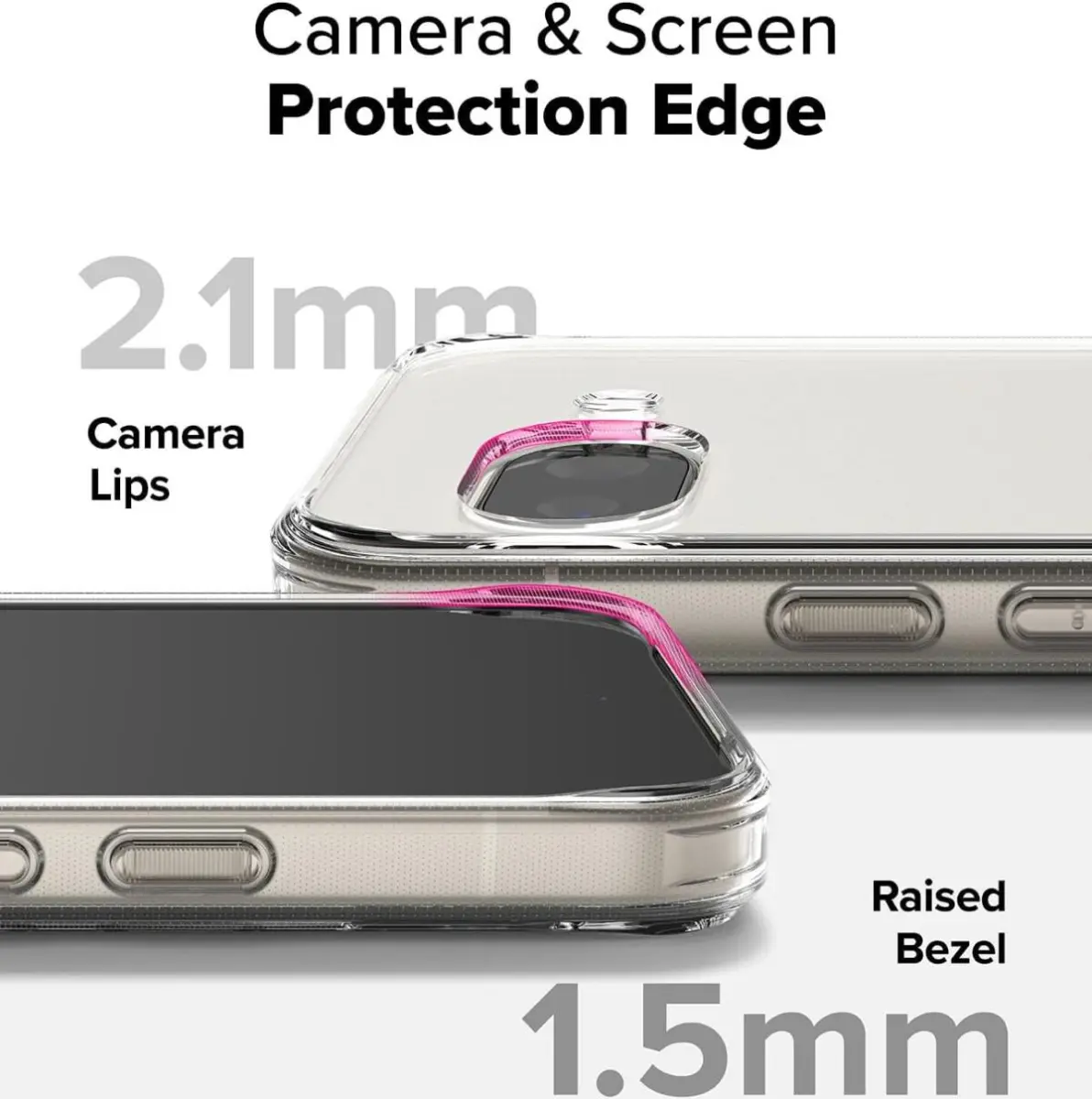 Ringke Fusion Google Pixel 9a Hoesje Back Cover Matte Transparant afbeelding 8