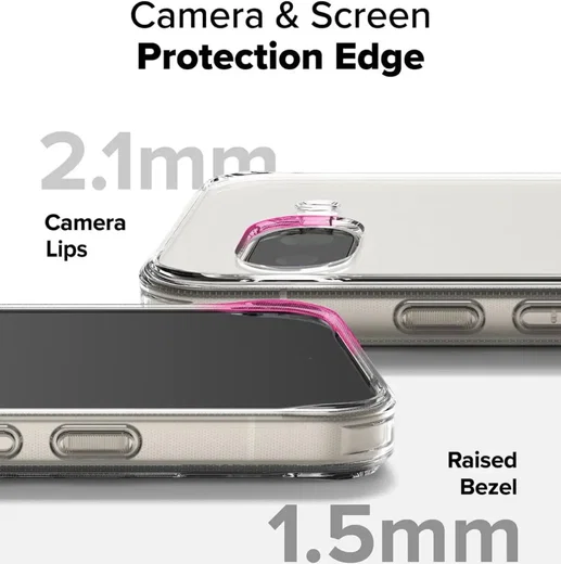 Ringke Fusion Google Pixel 9a Hoesje Back Cover Matte Transparant afbeelding 8