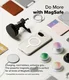 Ringke Fusion Magnetic Google Pixel 9a Hoesje MagSafe Back Cover Transparant afbeelding 6