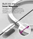 Ringke Fusion Magnetic Google Pixel 9a Hoesje MagSafe Back Cover Transparant afbeelding 9
