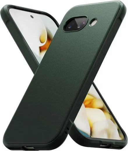 Ringke Onyx Google Pixel 9a Hoesje Flexibel TPU Back Cover Groen afbeelding 1