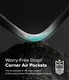 Ringke Onyx Google Pixel 9a Hoesje Flexibel TPU Back Cover Groen afbeelding 4