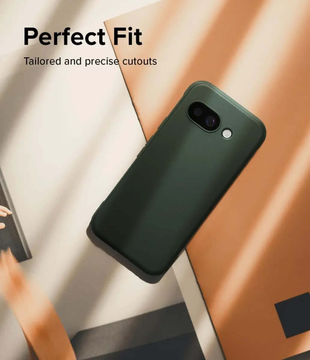 Ringke Onyx Google Pixel 9a Hoesje Flexibel TPU Back Cover Groen afbeelding 6