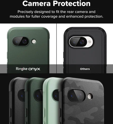 Ringke Onyx Google Pixel 9a Hoesje Flexibel TPU Back Cover Groen afbeelding 8