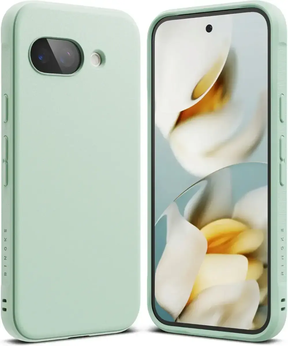 Ringke Onyx Google Pixel 9a Hoesje Flexibel TPU Back Cover Mint afbeelding 2