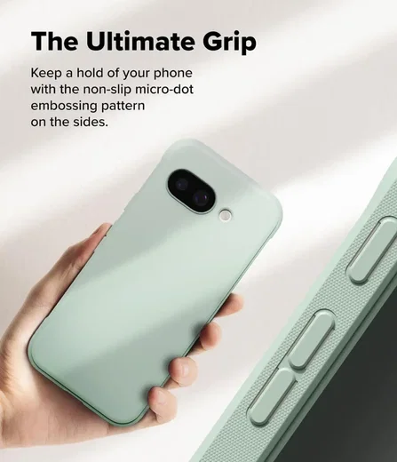 Ringke Onyx Google Pixel 9a Hoesje Flexibel TPU Back Cover Mint afbeelding 4