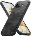 Ringke Onyx Google Pixel 9a Hoesje Flexibel TPU Back Cover Camo Zwart