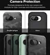 Ringke Onyx Google Pixel 9a Hoesje Flexibel TPU Back Cover Camo Zwart afbeelding 8