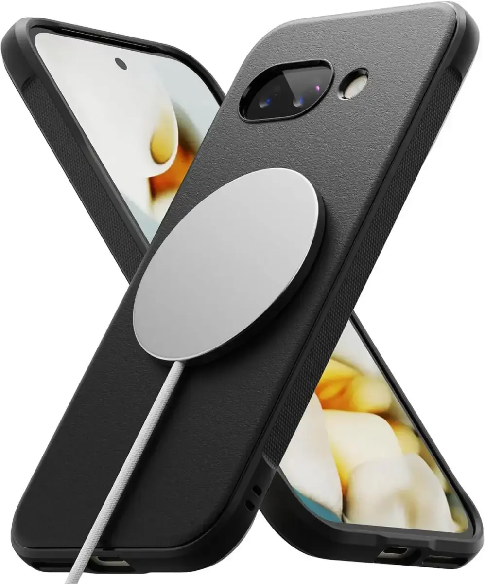 Ringke Onyx Magnetic Google Pixel 9a Hoesje MagSafe Zwart afbeelding 1