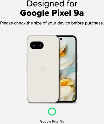 Ringke Onyx Magnetic Google Pixel 9a Hoesje MagSafe Zwart afbeelding 3