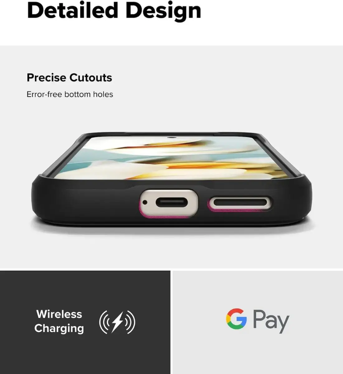Ringke Onyx Magnetic Google Pixel 9a Hoesje MagSafe Zwart afbeelding 9