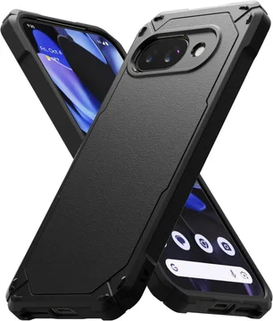 Ringke Rugged Gear Google Pixel 9a Hoesje Back Cover Zwart