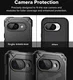 Ringke Rugged Gear Google Pixel 9a Hoesje Back Cover Zwart afbeelding 7