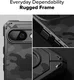 Ringke Rugged Gear Google Pixel 9a Hoesje Back Cover Camo Zwart afbeelding 4