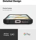 Ringke Rugged Gear Google Pixel 9a Hoesje Back Cover Camo Zwart afbeelding 9