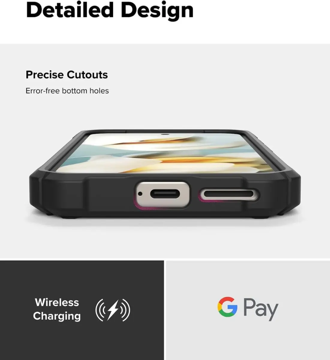 Ringke Rugged Gear Magnetic Google Pixel 9a Hoesje MagSafe Back Cover Zwart afbeelding 10