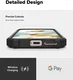 Ringke Rugged Gear Magnetic Google Pixel 9a Hoesje MagSafe Back Cover Zwart afbeelding 10