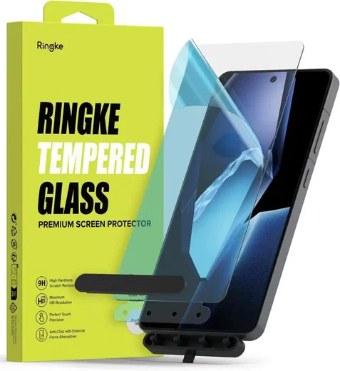 Ringke OnePlus 13R Screen Protector Tempered Glass met Jig 2-Pack afbeelding 1