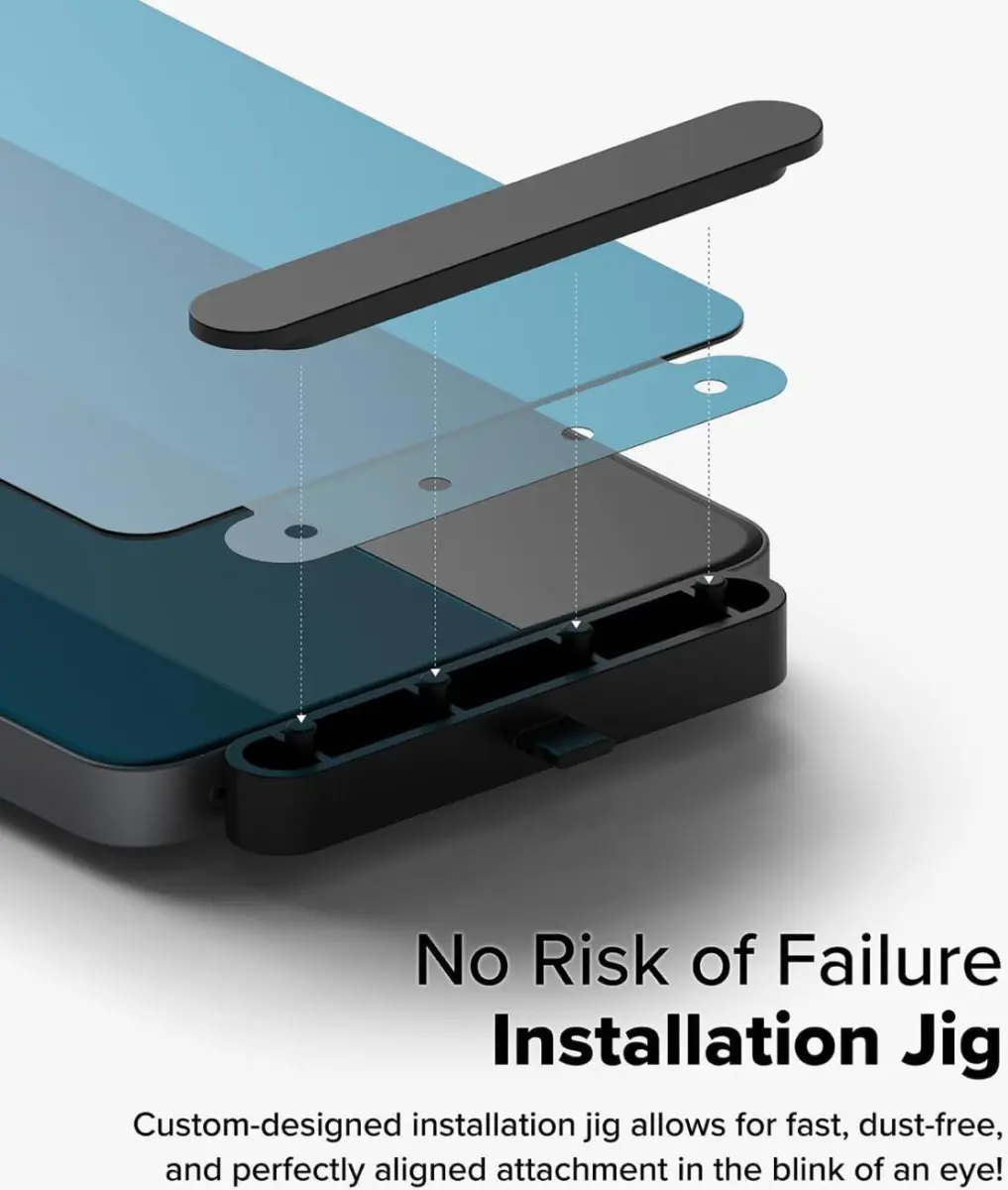 Ringke OnePlus 13R Screen Protector Tempered Glass met Jig 2-Pack afbeelding 3