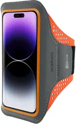 Mobiparts Sportarmband voor Apple iPhone 17 / 17 Pro Oranje afbeelding