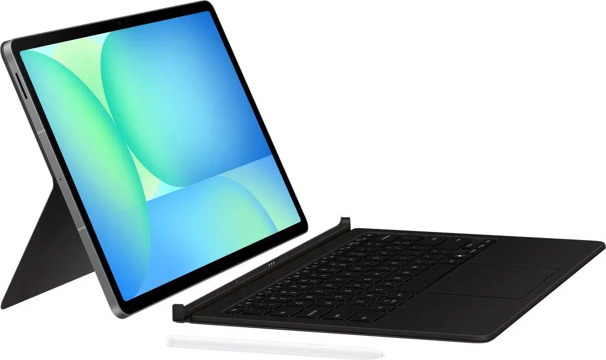 Origineel Samsung Galaxy Tab S10 FE+ Trackpad Toetsenbord Hoes AI-Key Zwart afbeelding 1