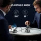 4smarts Aura Sound 3-in-1 Qi2 Draadloze Oplader Smartphone/AirPods/Watch Grijs afbeelding 6