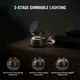 4smarts Aura Sound 3-in-1 Qi2 Draadloze Oplader Smartphone/AirPods/Watch Grijs afbeelding 4