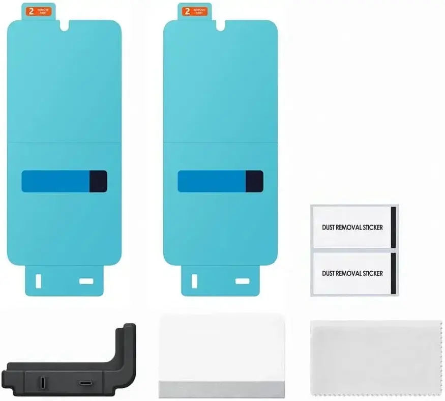 Origineel Samsung S24 Plus Bundel - Clear Case Hoesje + Screen Protector 2-Pack afbeelding 4