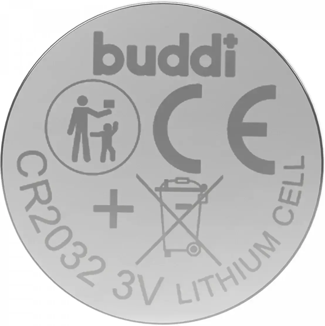 Buddi CR2032 Lithium Knoopcelbatterij Autosleutel 210mh / 3V (5-Pack) afbeelding 8
