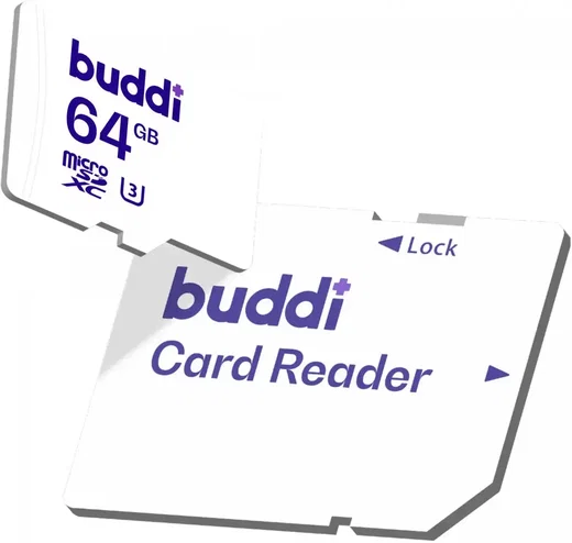 Buddi MicroSDXC Nintendo Switch Geheugenkaart 64GB Wit afbeelding 7