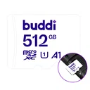 Buddi MicroSDXC Nintendo Switch Geheugenkaart 512GB Wit