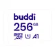 Buddi MicroSDXC Geheugenkaart met SD Kaart Adapter 256GB 3-Pack afbeelding 2