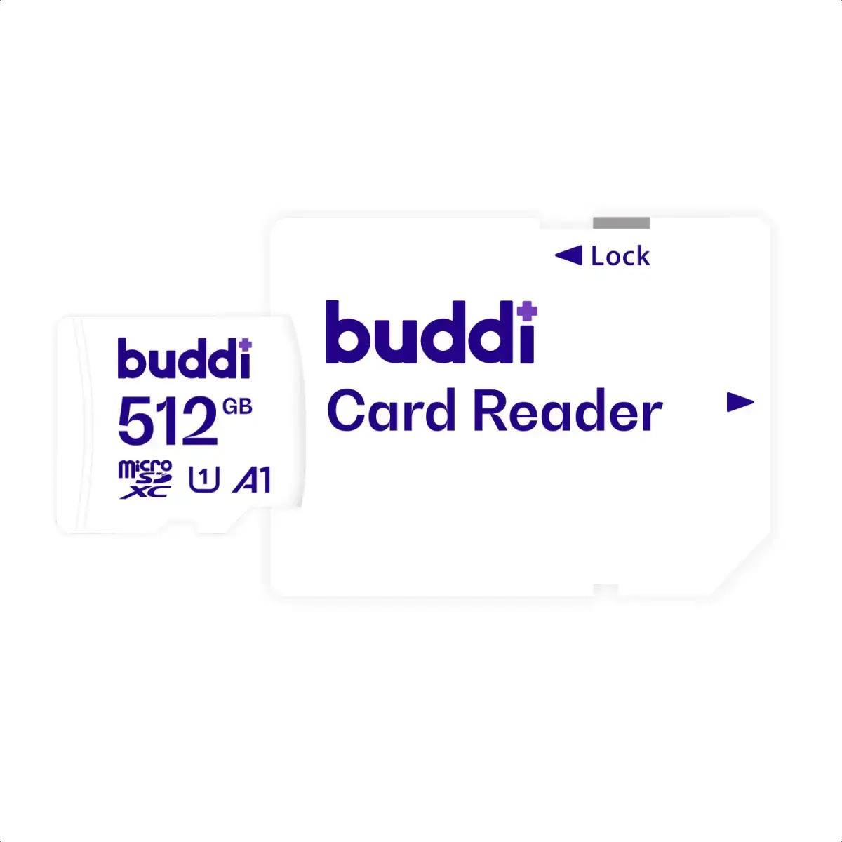Buddi MicroSDXC Geheugenkaart met SD Kaart Adapter 512GB 3-Pack afbeelding 6