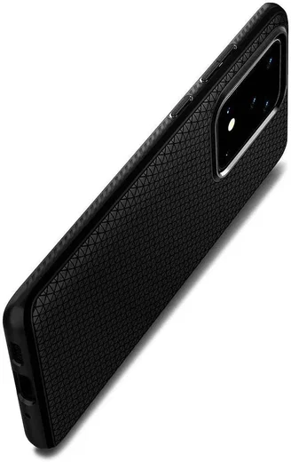 2x Spigen Liquid Air Samsung Galaxy S20 Ultra Hoesje Back Cover Zwart afbeelding 5