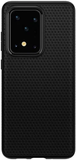 2x Spigen Liquid Air Samsung Galaxy S20 Ultra Hoesje Back Cover Zwart afbeelding 7