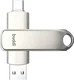 Buddi USB-A en USB-C Stick Dual Geheugenstick 32GB Grijs (2-Pack) afbeelding 9