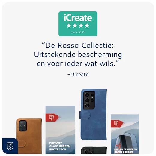 Rosso Element Uitneembaar 2-in-1 Samsung Galaxy A56 Hoesje Blauw afbeelding 2