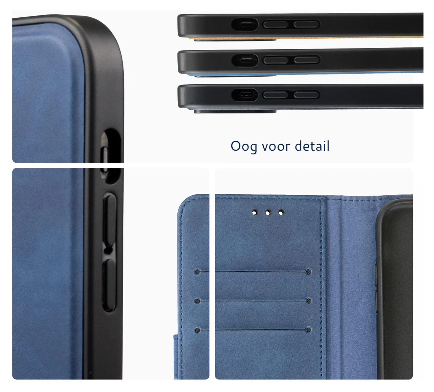 Rosso Element Uitneembaar 2-in-1 Samsung Galaxy A56 Hoesje Blauw afbeelding 10
