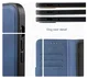 Rosso Element Uitneembaar 2-in-1 Samsung Galaxy A56 Hoesje Blauw afbeelding 10