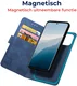 Rosso Element Uitneembaar 2-in-1 Apple iPhone 17e / 16e Hoesje Blauw afbeelding 2
