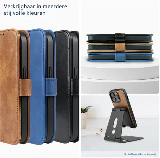 Rosso Element Uitneembaar 2-in-1 Apple iPhone 17e / 16e Hoesje Blauw afbeelding 8