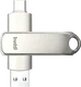 Buddi USB-A en USB-C Stick Dual Geheugenstick 32GB Grijs (3-Pack) afbeelding 9