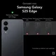 NEKIT Fiber Samsung Galaxy S25 Edge Hoesje MagSafe / Qi2 Kevlar Dun Zwart afbeelding 3