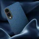NEKIT Fiber Samsung Galaxy S25 Edge Hoesje MagSafe / Qi2 Kevlar Dun Blauw afbeelding 11