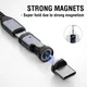 4smarts USB-C naar USB-C 240W Magnetische Oplaad Kabel PD 1.8 Meter Zwart afbeelding 4