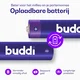 Buddi Oplaadbare AA Batterijen 2.800 mAh 1.2V 24 Stuks afbeelding 2