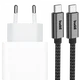 Originele Apple 20W USB-C Oplader met Buddi USB-C Kabel 2M Zwart afbeelding 9